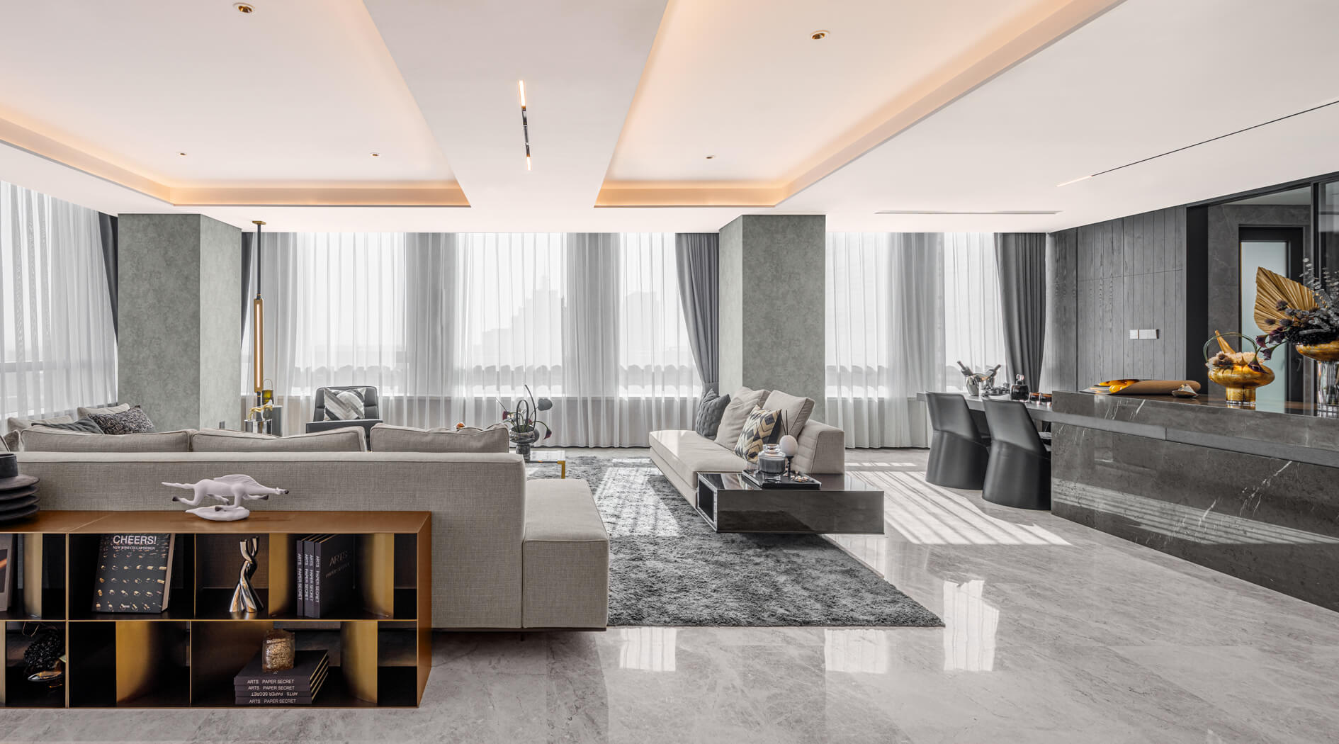 Shenyang-yanlord-residence-6living-room