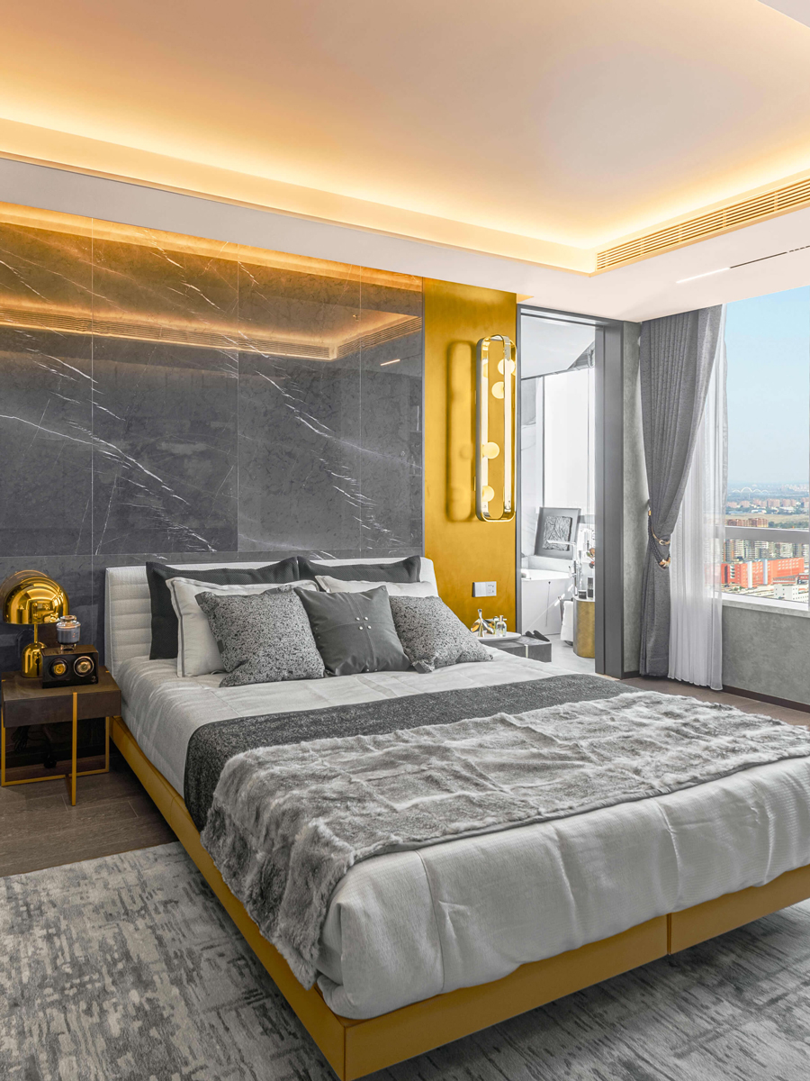 Shenyang-yanlord-residence-master-bedroom