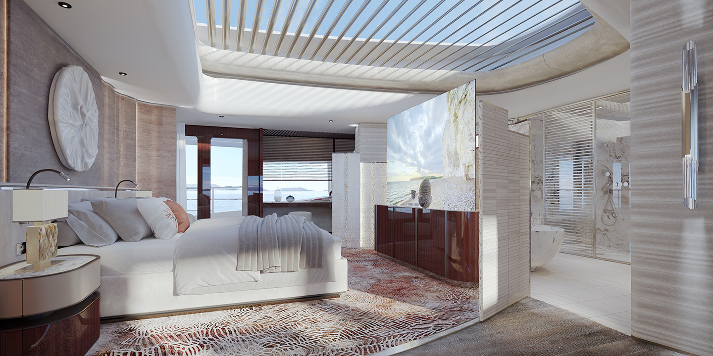 Romeo 55 motor yacht Pulina Exclusive Interiors VIEW2