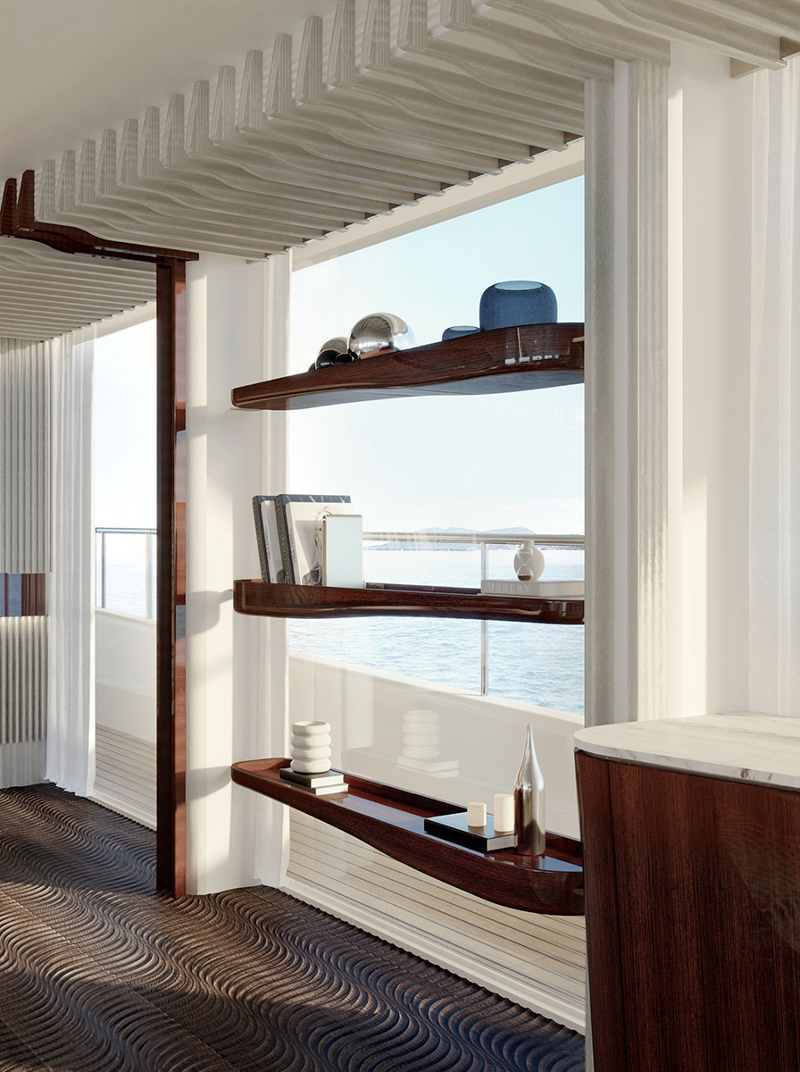 Romeo 55 motor yacht Pulina Exclusive Interiors salone 081_08