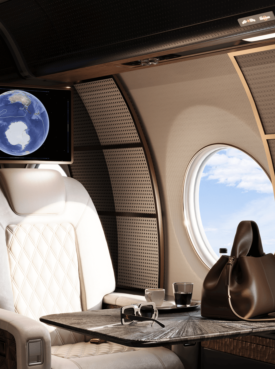 10 PRIVATE JET PULINA EXCLUSIVE INTERIORS