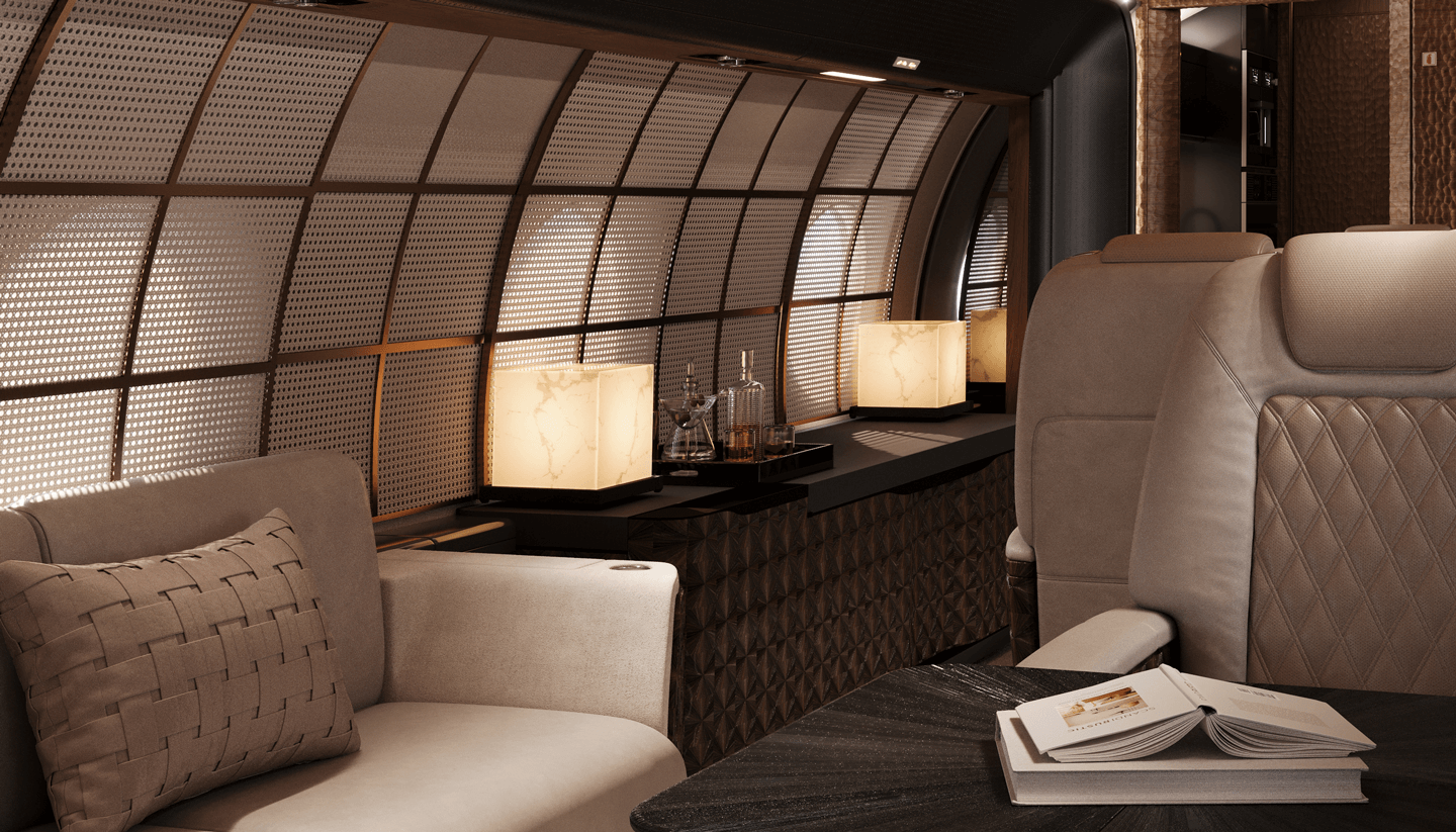 4 PRIVATE JET PULINA EXCLUSIVE INTERIORS