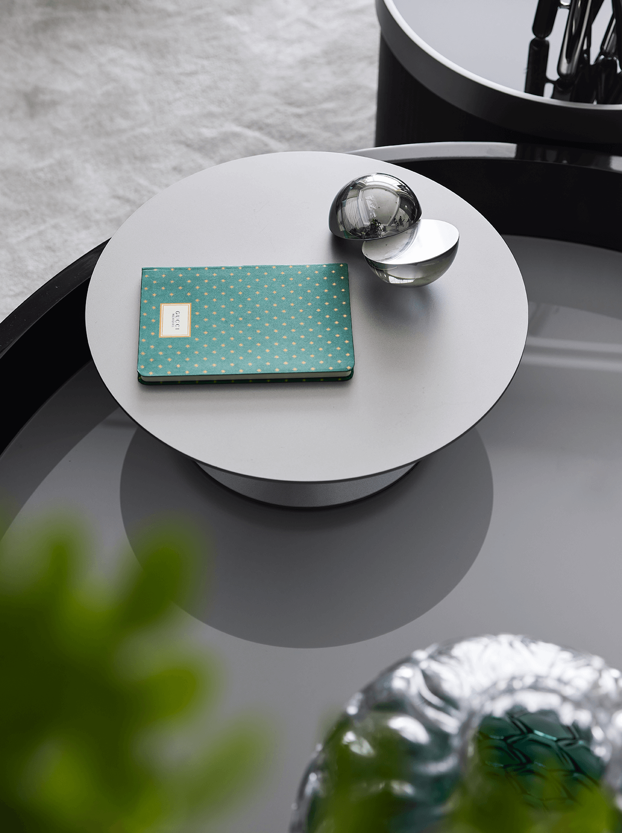 Yanlord Luxury Apartment Living Room Book