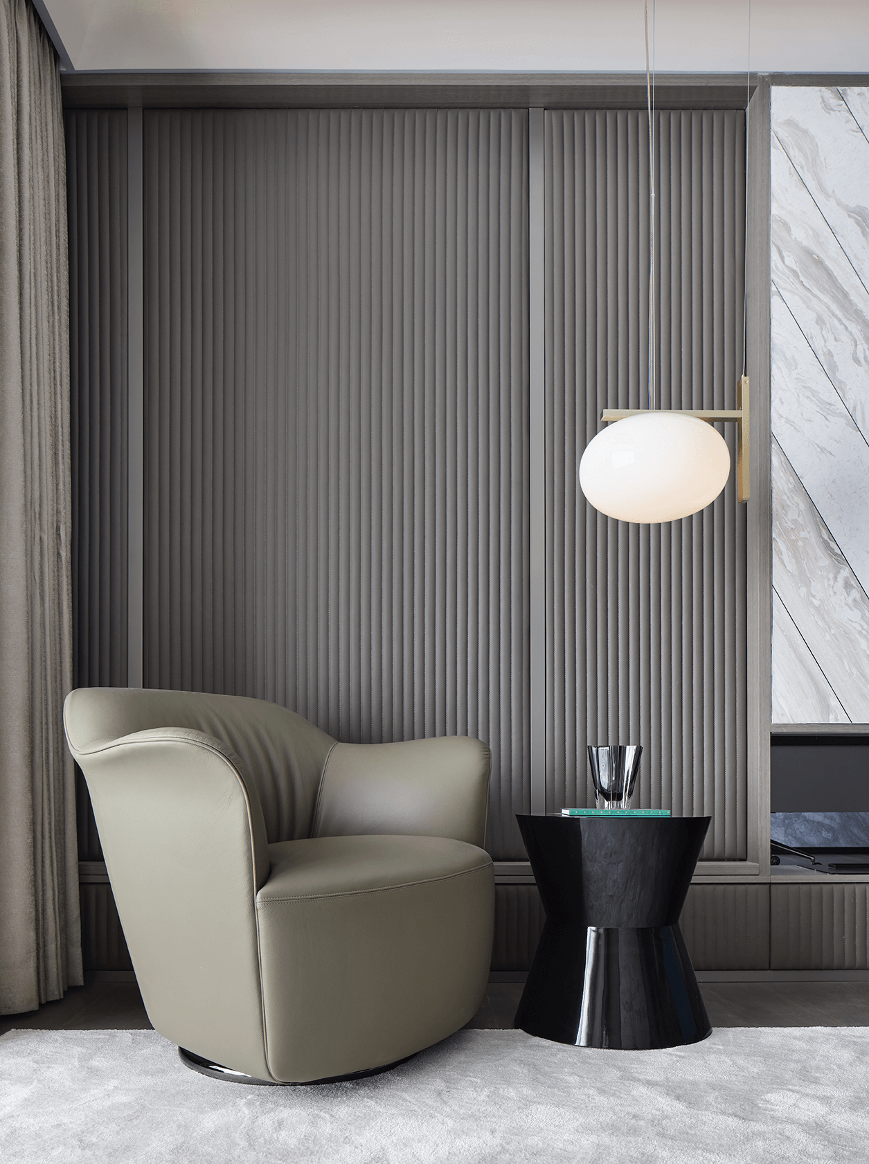 Yanlord Luxury Apartment Living Room Chair